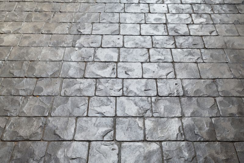 Stamped Asphalt Installation