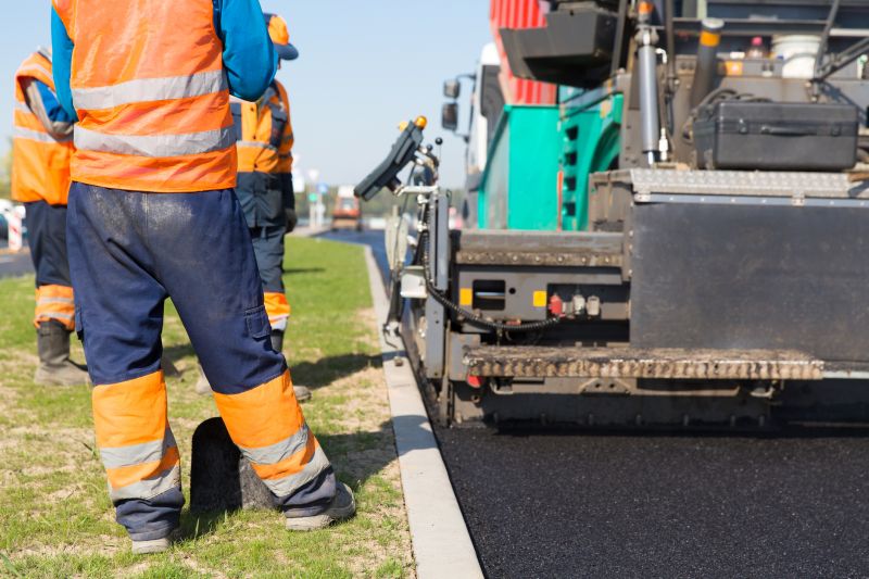 Stamped Asphalt Installation