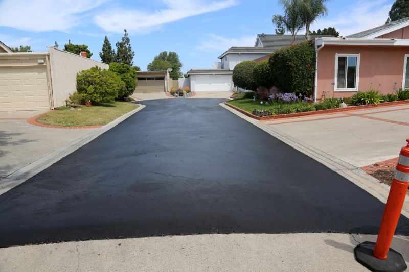 Driveway with Sealcoat Finish
