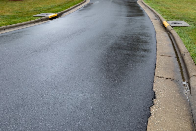 Stamped Asphalt Installation