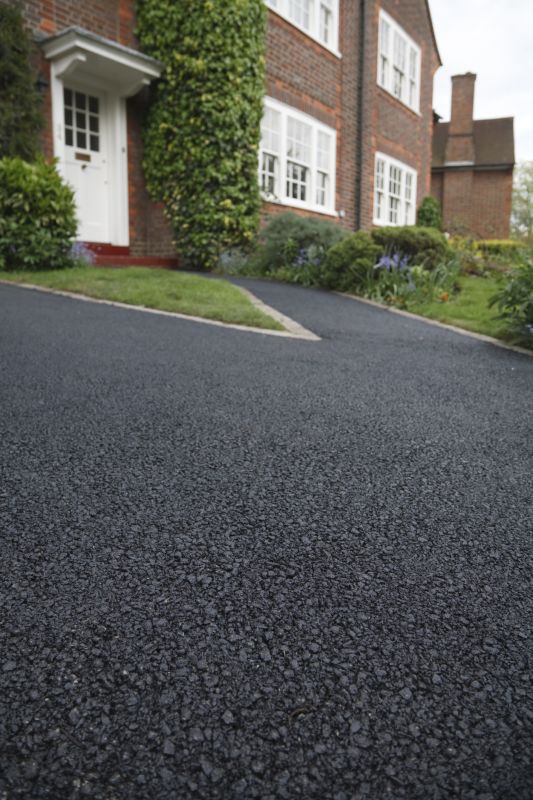 Stamped Asphalt Installation
